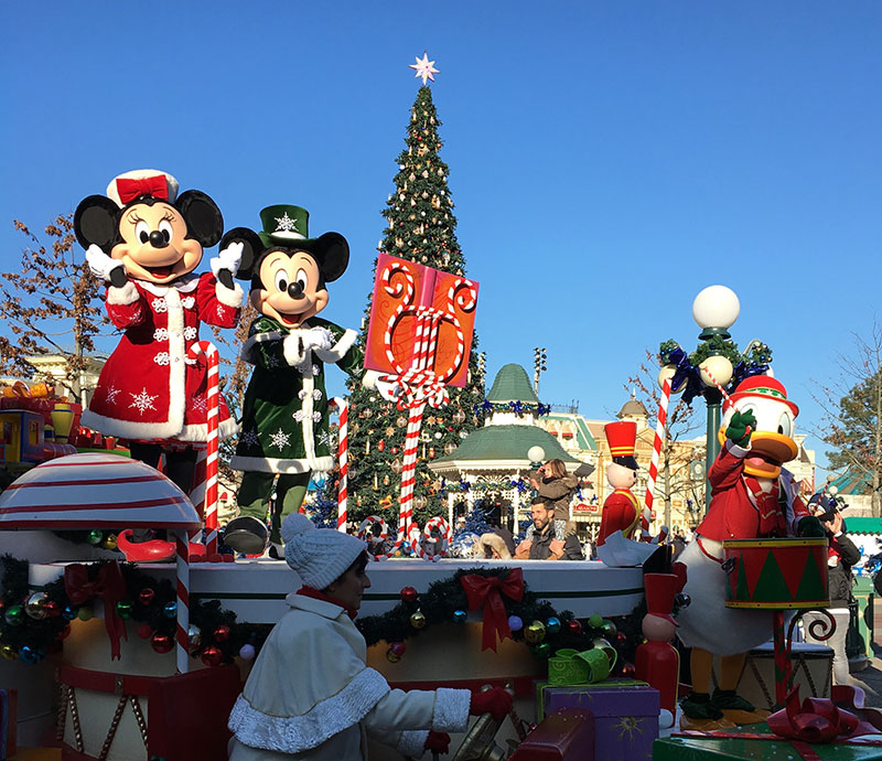 natal na disneyland paris