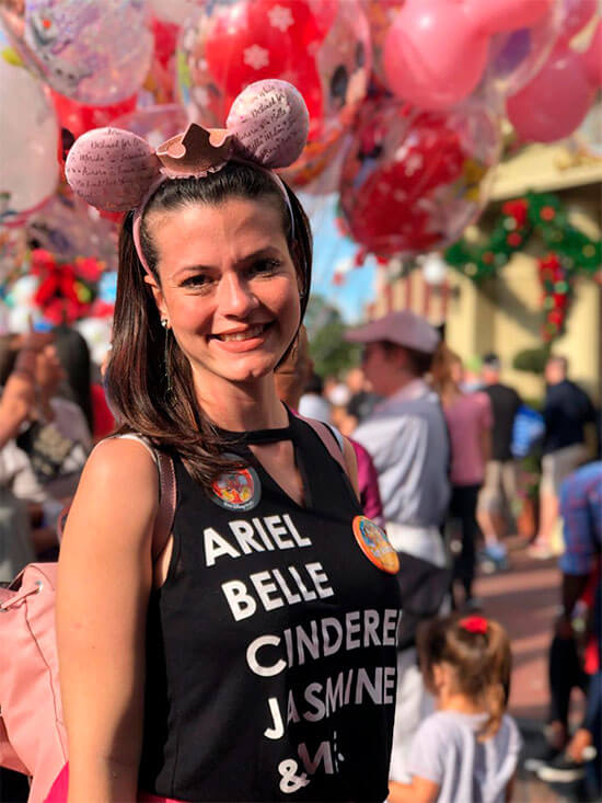 Disney sonho realizado amanda