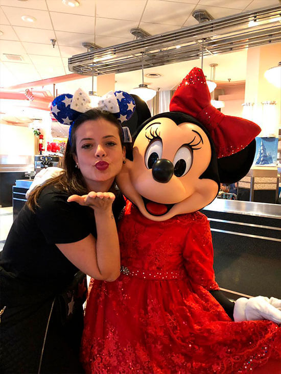 Disney sonho realizado minnie