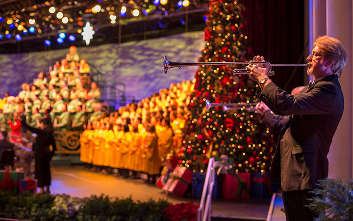 Todas as noites, acontece a tradicional Candlelight Processional. Várias celebridades narram a história do Natal acompanhada por uma orquestra de mais de 50 instrumentos e um grande coral. Os horários das apresentações são: 17h, 18h45 e 20h15