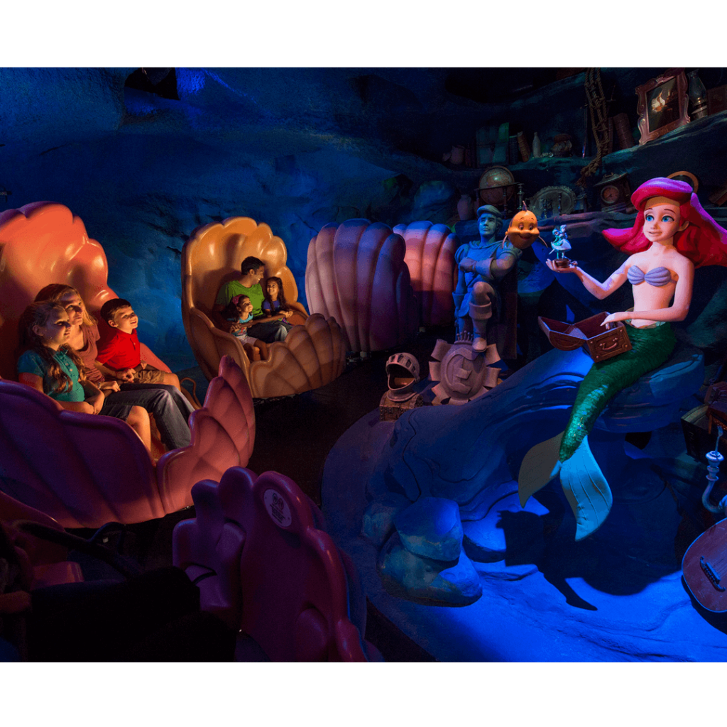 atrações imperdíveis do magic kingdom under the sea pequena sereia