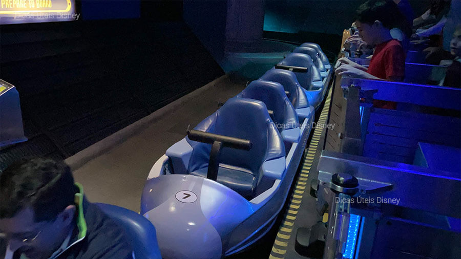 Carrinho da atração Big Thunder Mountain - Magic Kingdom - Foto: Dicas Úteis Orlando