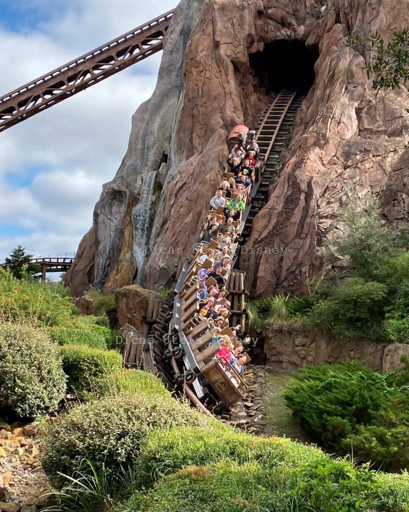 atrações mais concorridas no Animal Kingdom expedition everest