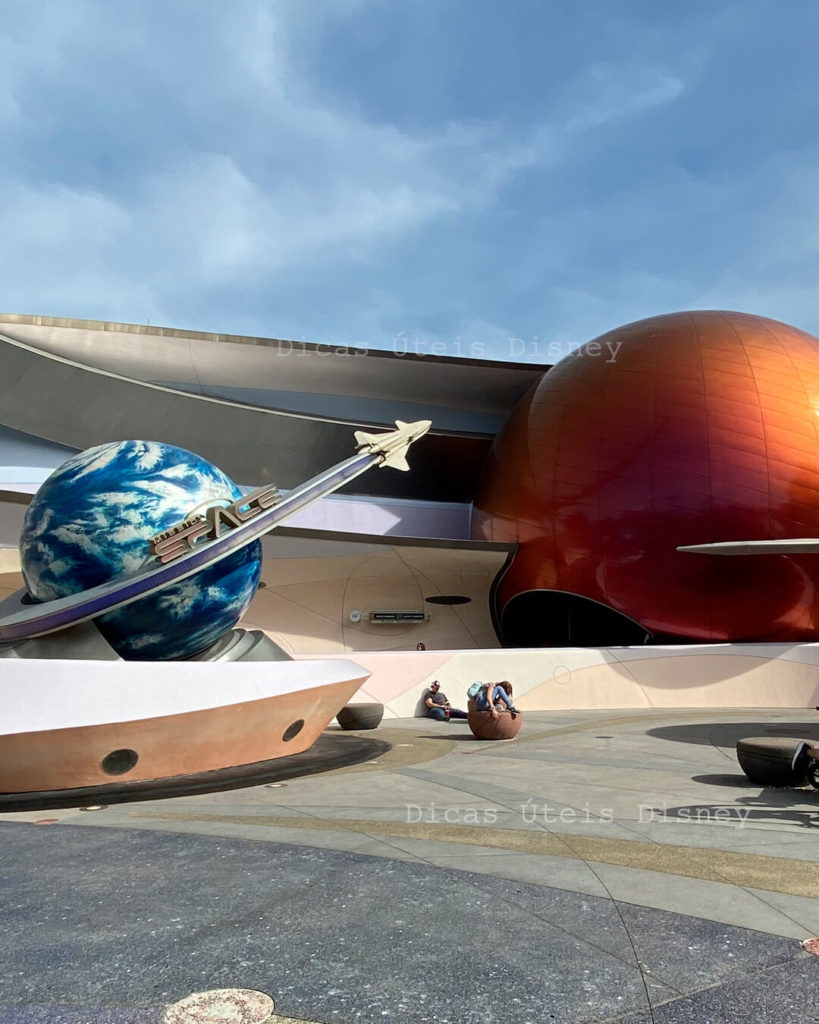 atrações mais concorridas do Epcot mission space