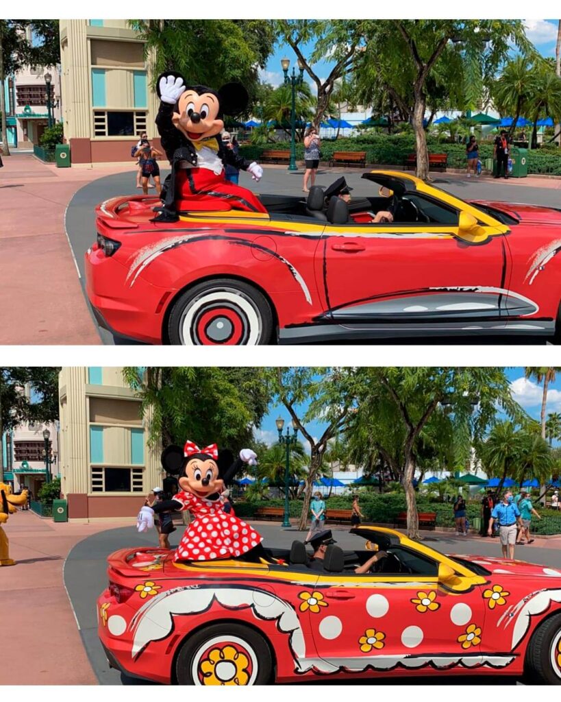 Disney onde ver os personagens Mickey e Minnie Hollywood Studios