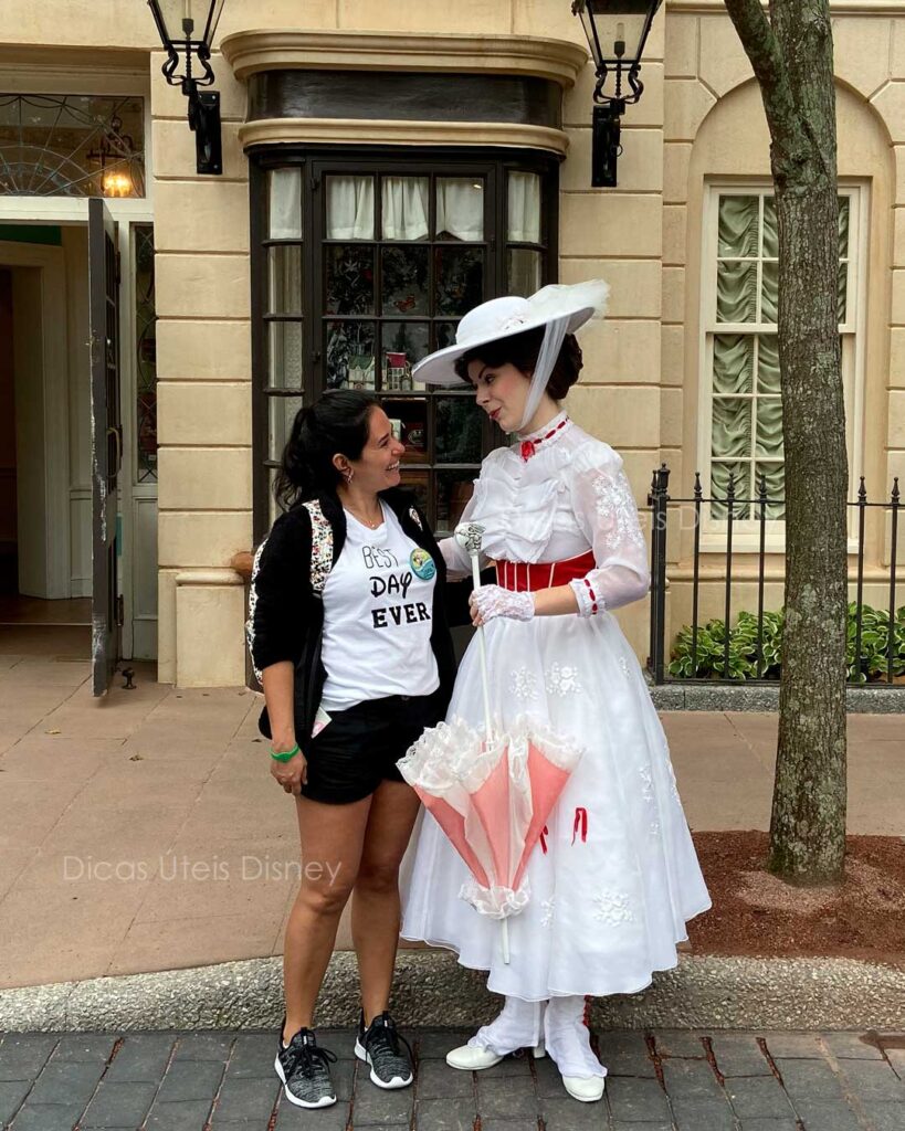 Como é o parque Epcot Mary Popins