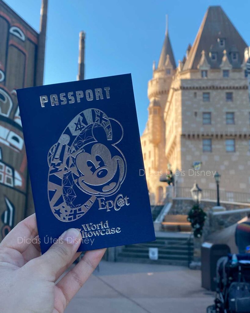 Como é o parque Epcot passaporte