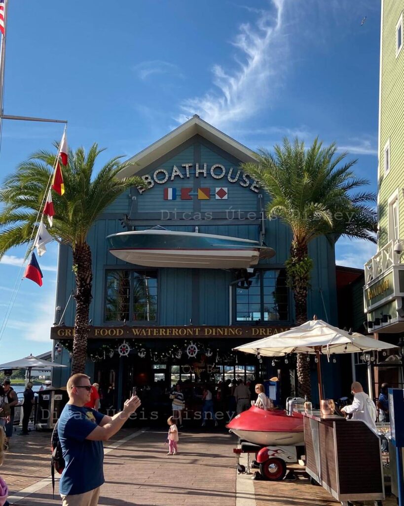 Disney Springs Roteiro BoatHouse