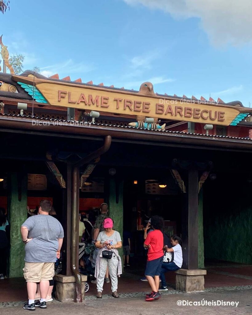 como-area-discovery-island-animal-kingdom-disney-restaurante-flame-barbebue-dicas-uteis-disney