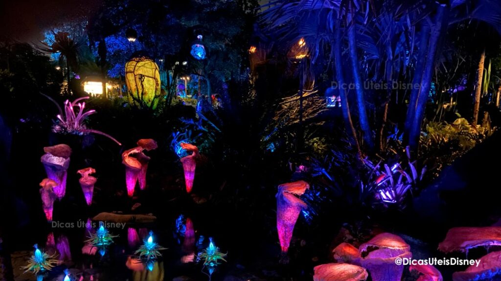 como-e-area-avatar-world-of-pandora-animal-kingdom-noite-dicas-uteis-disney