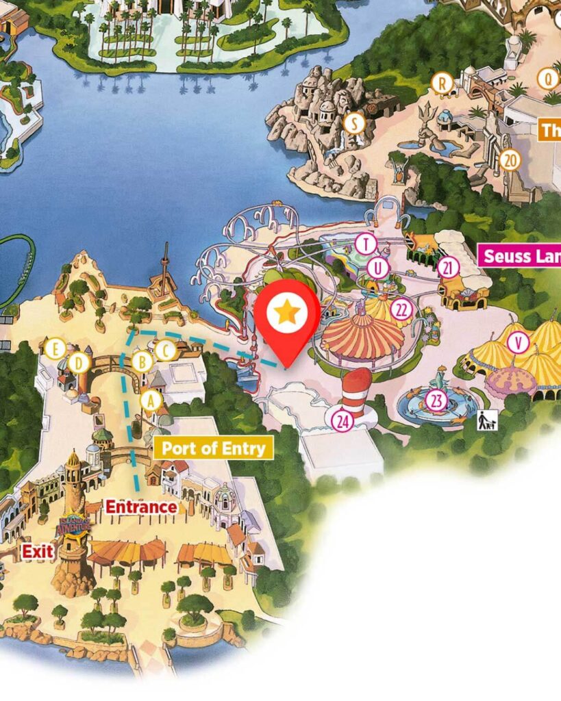 como-e-area-do-Dr-seuss-parque-islands-of-adventure-atracao-king-kong-dicas-uteis-disney-Mapa