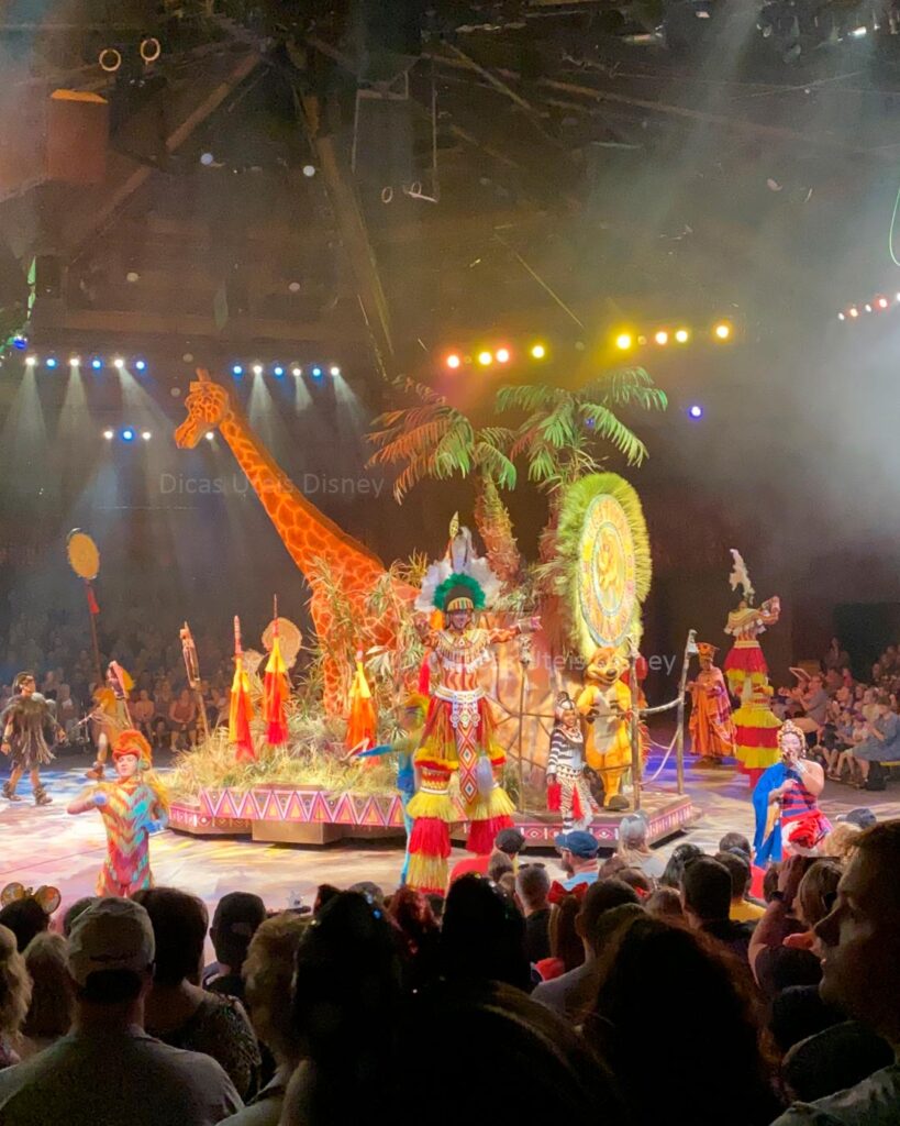 shows e desfiles nos parques da Disney Lion King Animal Kingdom