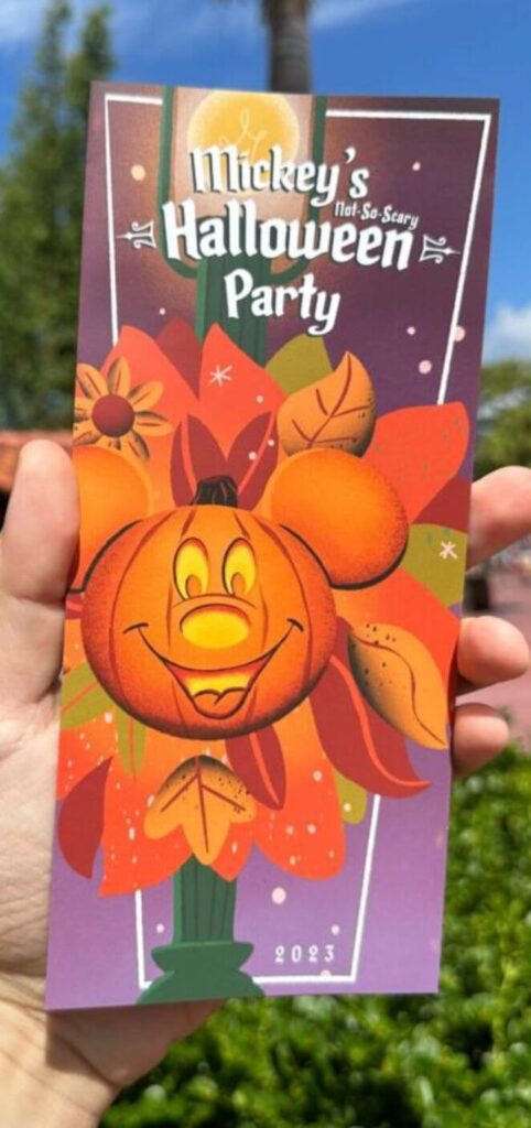 mapa halloween disney 2023