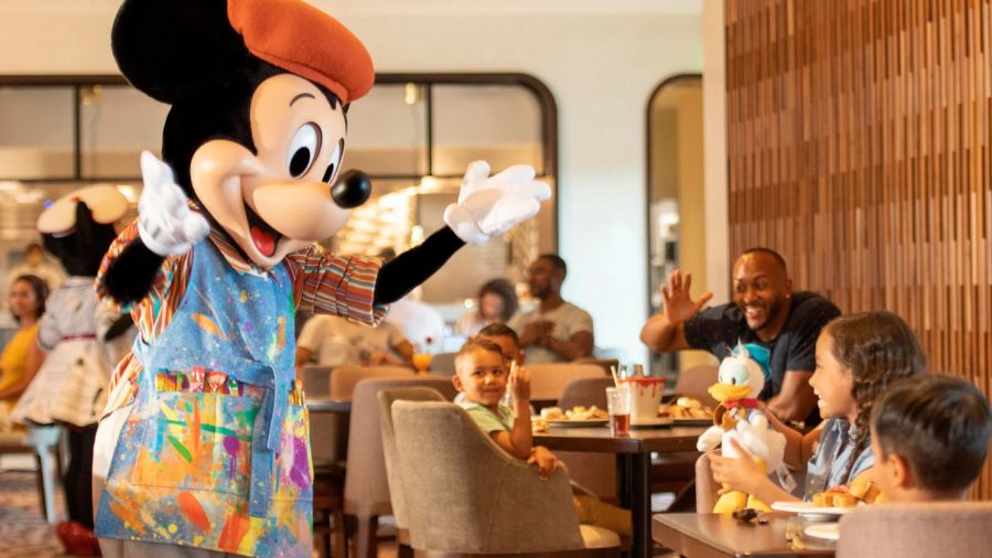 guia refeição personagens Disney topolinos personagens