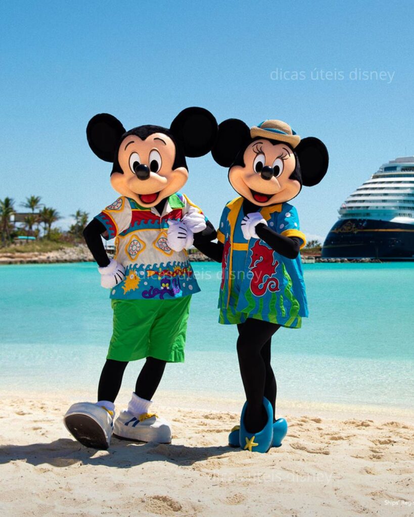 disney-cruise-line-mickey-minnie-ilha-disney-dicas-uteis-disney Ilha da Disney Castaway Cay
